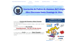 Desktop Screenshot of apasantodomingodesilos.org